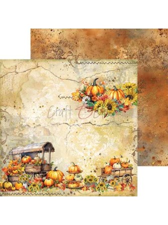 Pack papiers 20 x 20 cm - Collection "Autumn Beauty" - Craft O'Clock