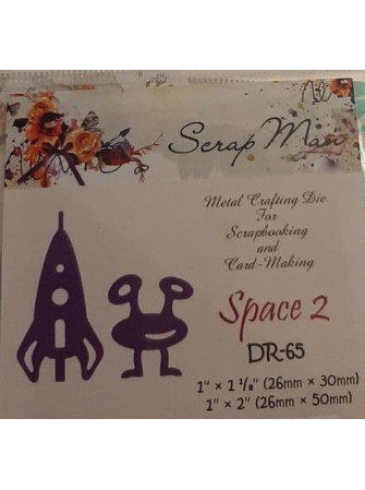 Space 2- matrice de découpe - dies - Scrap Man