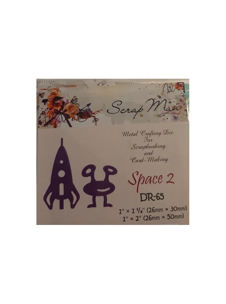 Space 2- matrice de découpe - dies - Scrap Man