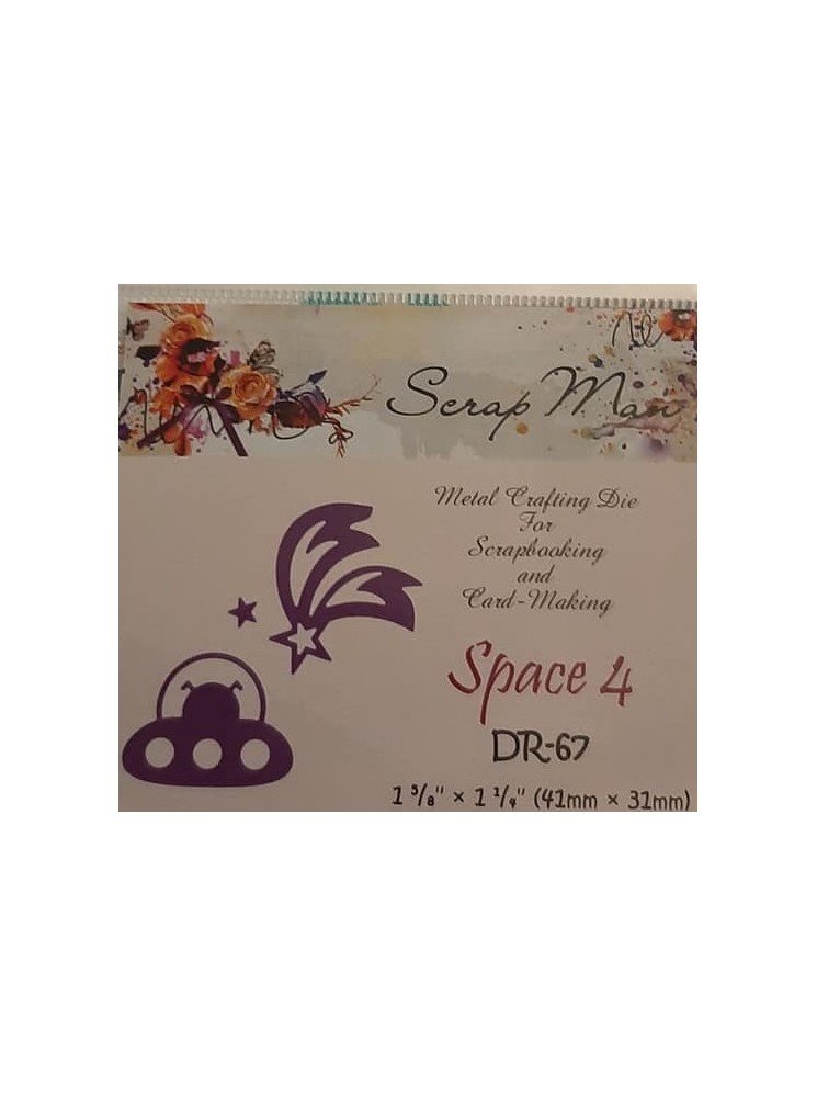 Space 4 - matrice de découpe - dies - Scrap Man