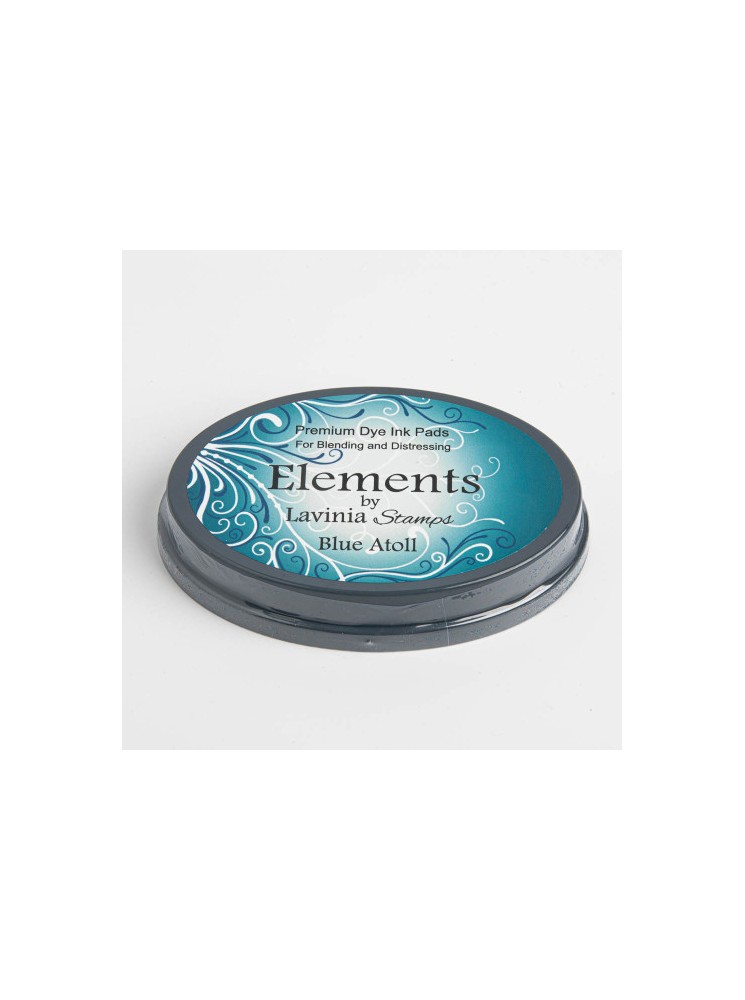 Blue Attoll - Premium dye encre pad Elements - Lavinia