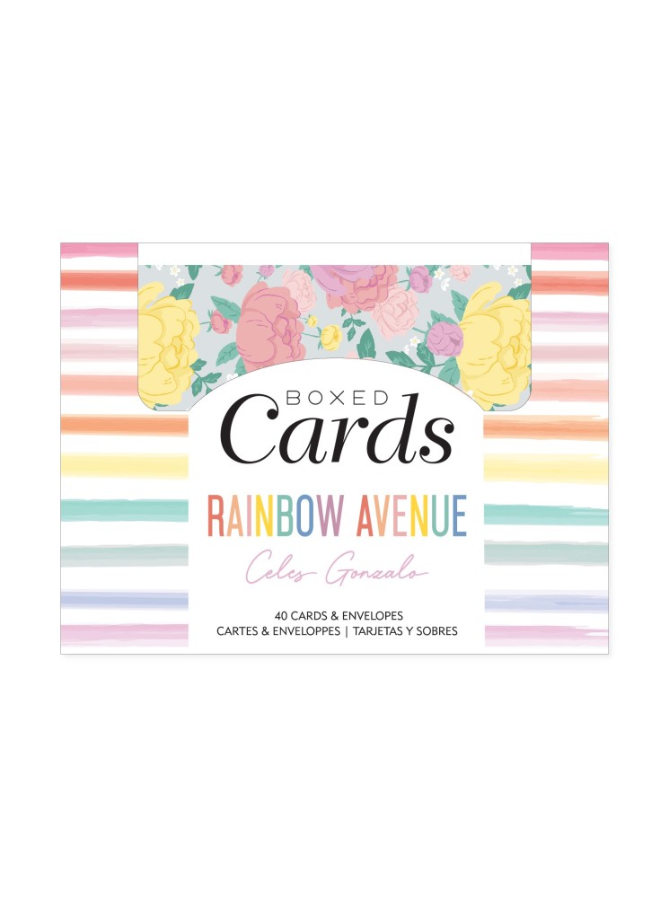Kit Cartes - Collection "Rainbow Avenue" - American Crafts