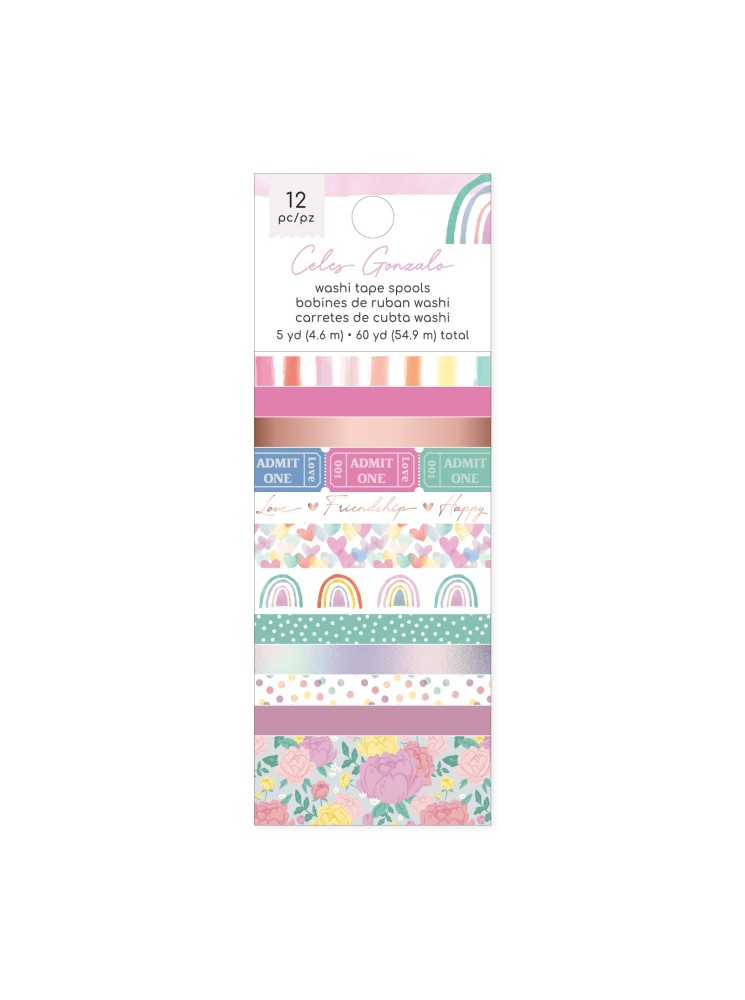 Washi tape - Collection "Rainbow Avenue" - American Crafts
