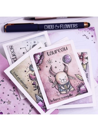 Tampon Clear - Doudou Taureau - Collection hors série Doudouland "les Astros" - Chou & Flowers