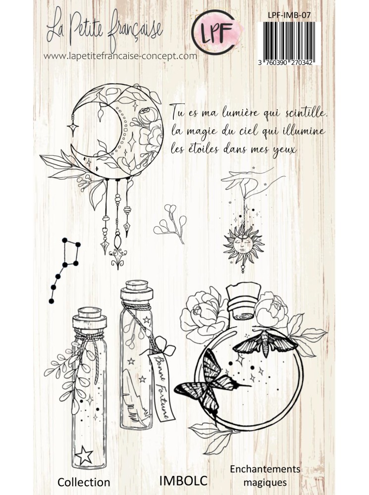 Enchantements magiques - Tampon clear - collection "Imbolc" - La Petite Française