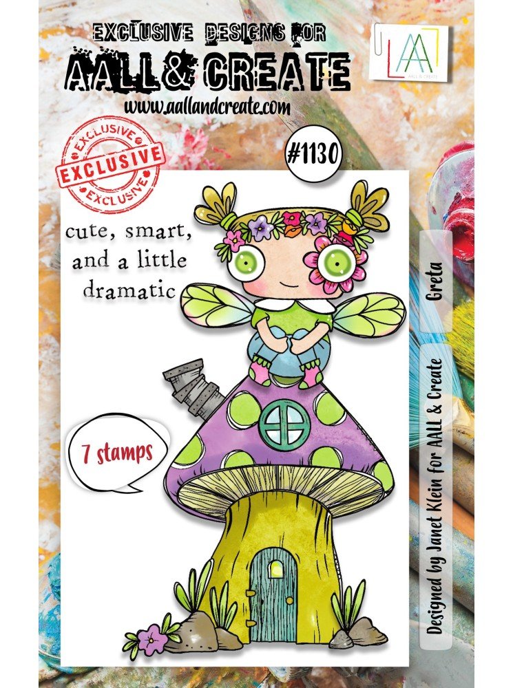 Tampon Clear N° 1130 : Greta - Aall & Create