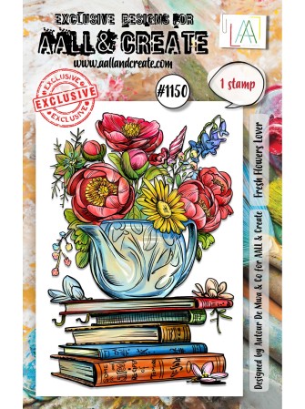 Tampon clear N° 1150 :  Fresh Flowers Lover - Aall & create