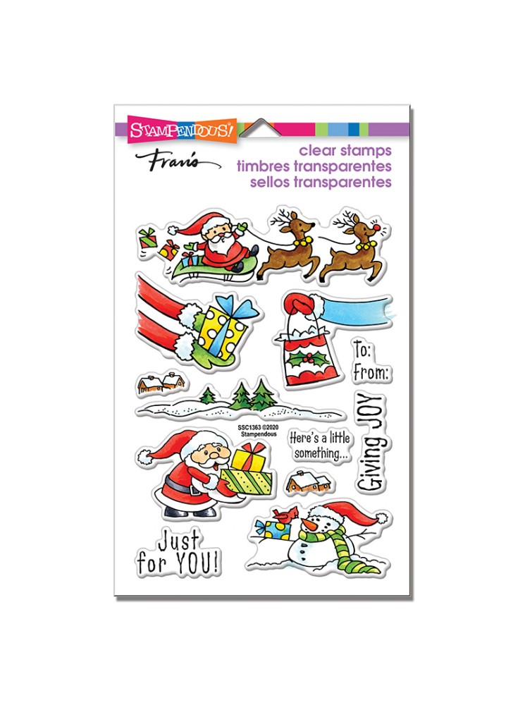 Christmas Gift - Tampon clear - Stampendous