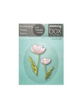 Enchanting Poppy Stems - dies - Memory Box