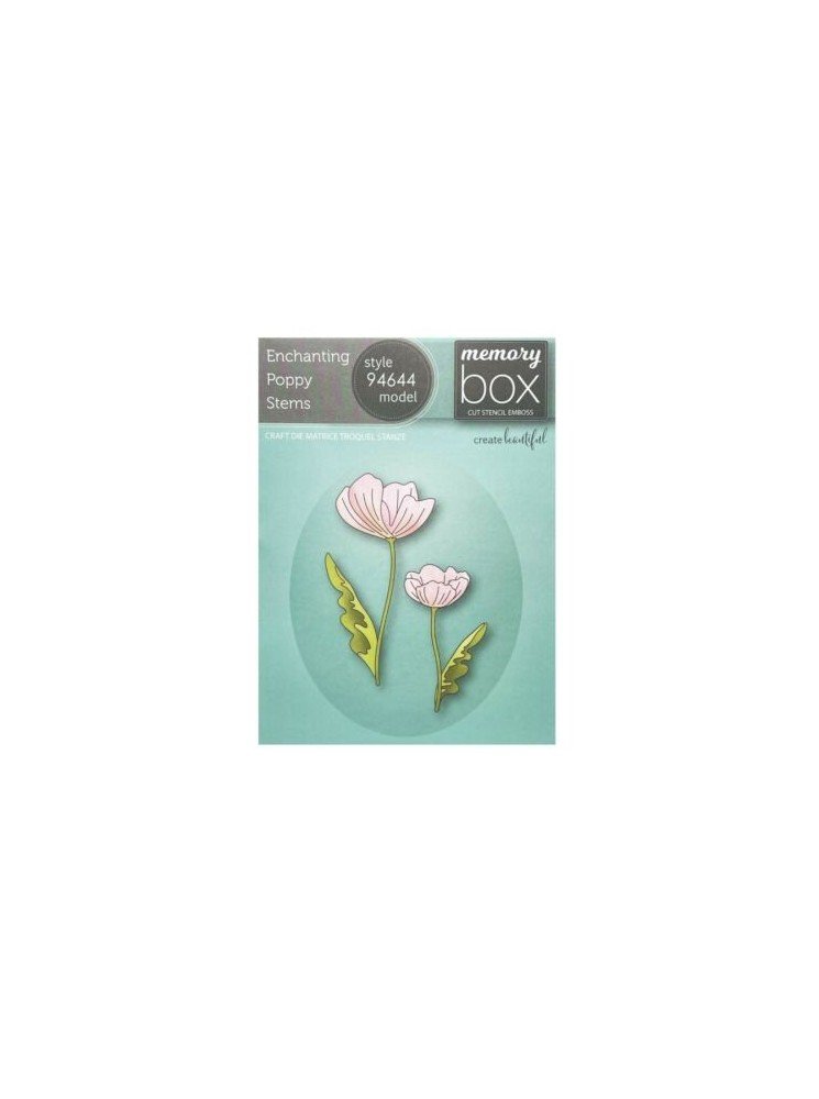 Enchanting Poppy Stems - dies - Memory Box