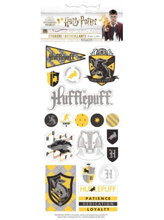 Stickers Poufsouffle - Harry Potter - Collection "Wizarding World - Paper House