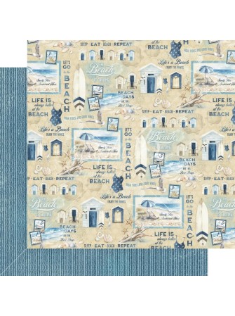 Pack papiers - Collection "The Beach Is Calling" - Graphic 45