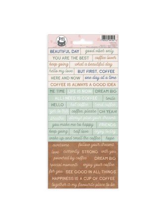 Stickers Mots - Collection "Coffee Break" - P13