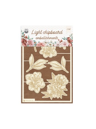 Light Chipboard Fleurs -...