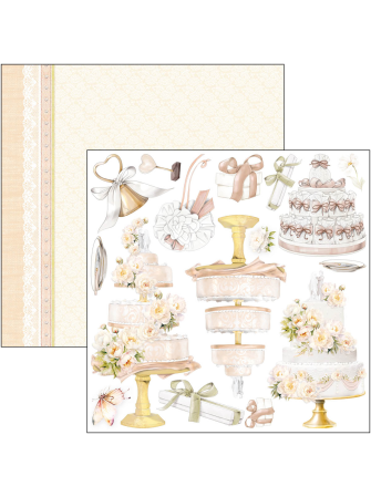 Pack papiers 15 x 15 cm - Collection "Always & Forever" - Ciao Bella