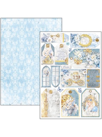 Pack papiers A4 - Collection "Midnight Spell"  - Ciao Bella