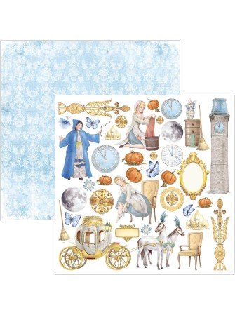 Pack papiers 20 x 20 cm - Collection "Midnight Spell"- Ciao Bella