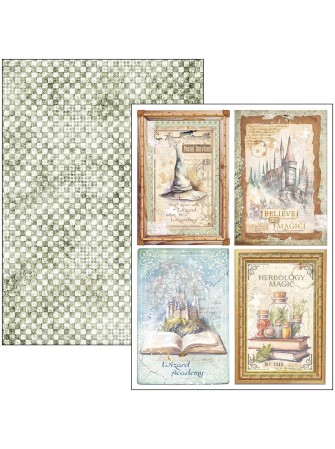Pack papiers  A4 - Collection "Wizard Academy" - Ciao Bella