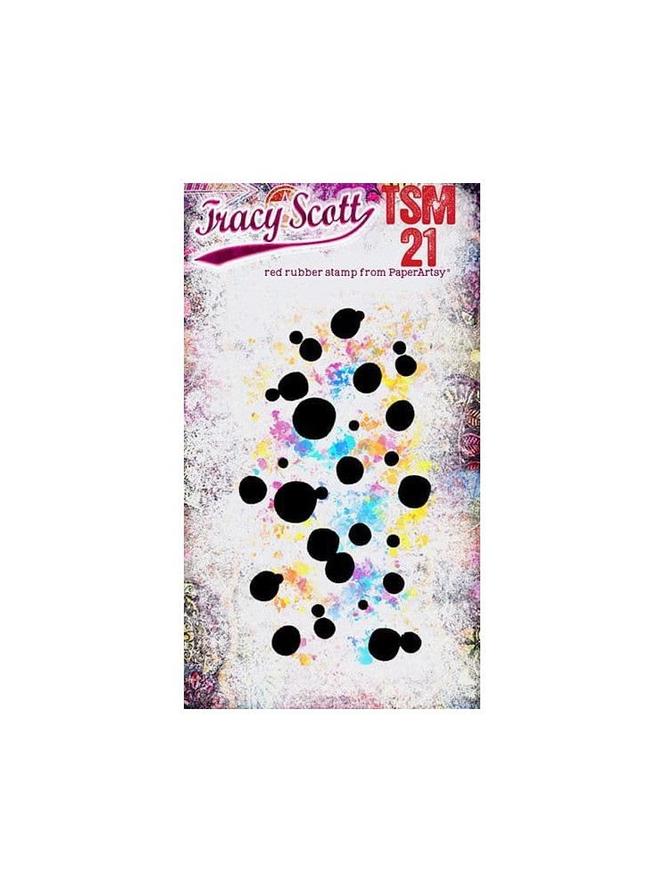 Mini tampon cling - 21 - Collection Tracy Scott - PaperArtsy