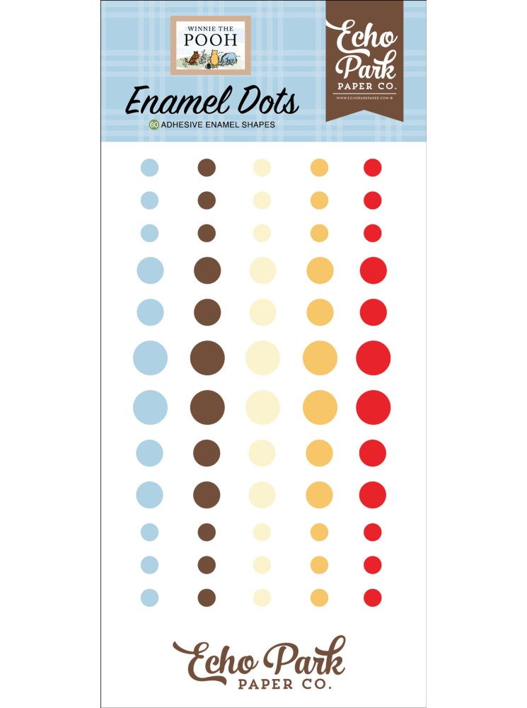 Enamels dots - Collection "Winnie The Pooh" - Echo Park