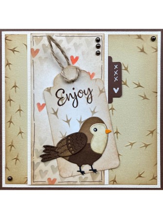 Plaque d'embossage - Birdfeet - Nellie's Choice