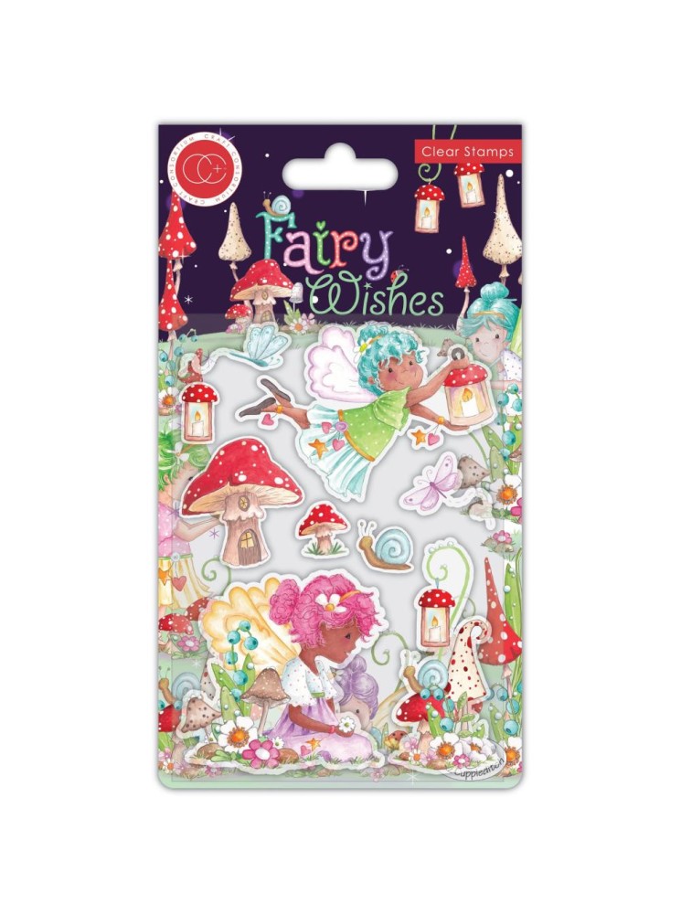 Friends -  Tampon clear - collection "Fairy Wishes" - Craft Consortium