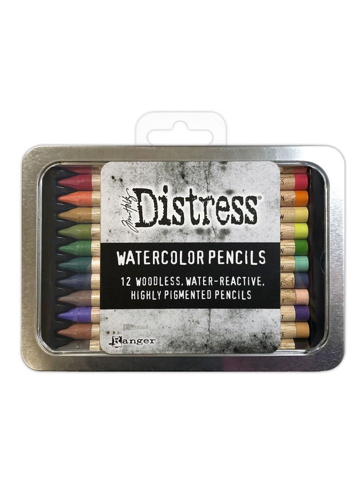 Distress Watercolor Pencils : set 4 - Ranger