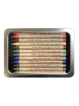 Distress Watercolor Pencils : set 6 - Ranger