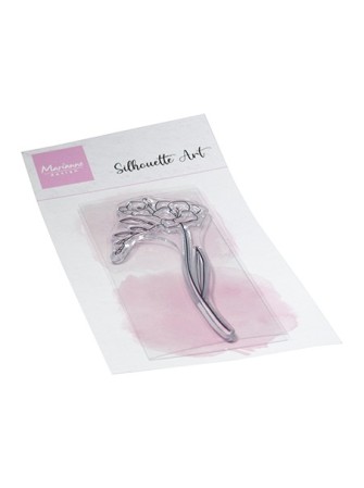 Freesia - tampon clear - Collection "Silhouette Art" - Marianne Design