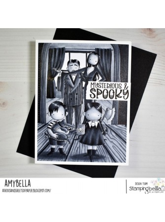 Goth Parents - collection "Uptown Girls" - Tampon cling - Stampingbella