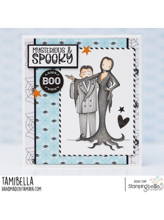 Goth Parents - collection "Uptown Girls" - Tampon cling - Stampingbella