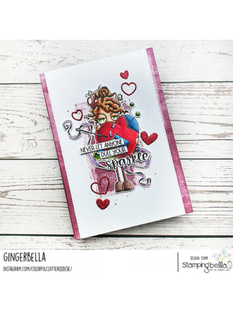 Mending Hearts - Collection "The Oddball" - Tampon cling - Stampingbella