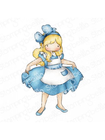 Alice - Collection Wonderland "Tiny Townie" - Tampon cling - Stampingbella