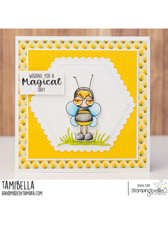 Bee Kid - Collection "Mini Oddball" - Tampon cling - Stampingbella