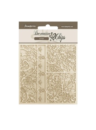 Patterns - Collection "Brocante Antique"  - Décorative Chips - Stamperia