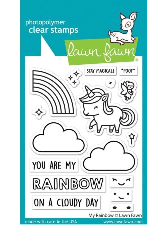 Tampon clear - My Rainbow - Lawn Fawn