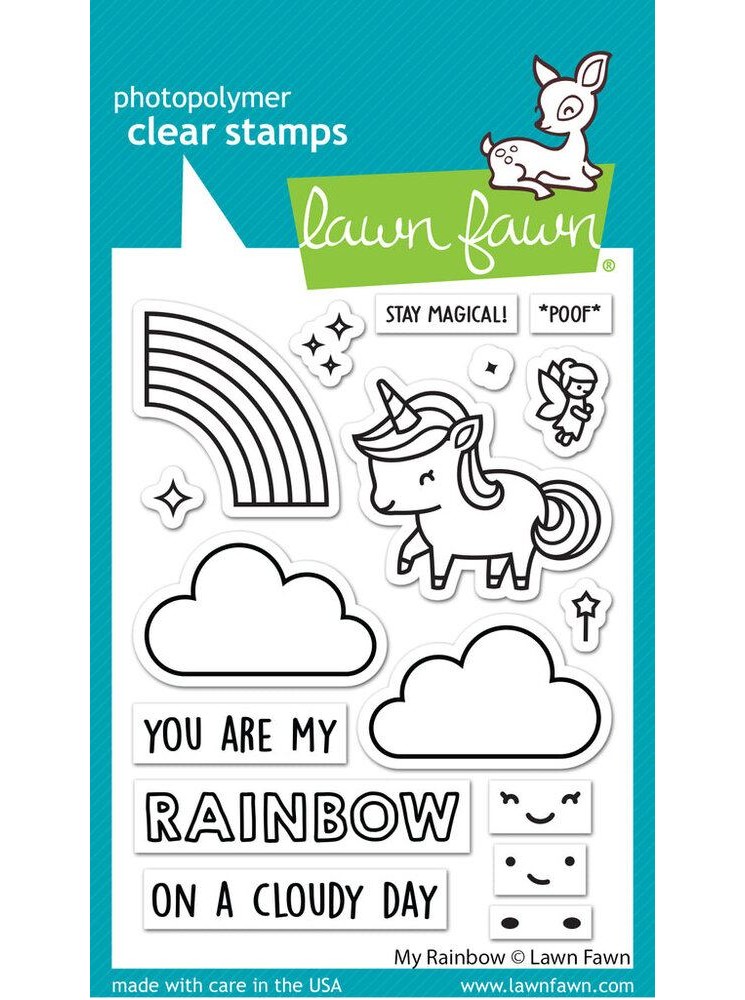 Tampon clear - My Rainbow - Lawn Fawn