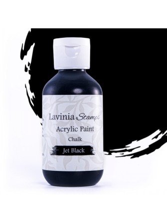Acrylic Paint Chalk - Jet Black - Lavinia