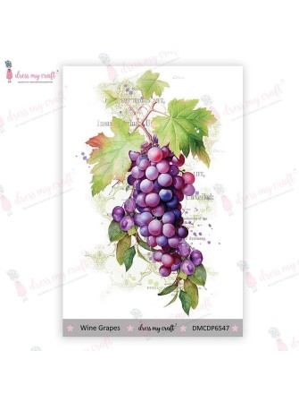 Mini Transfert me  - Wine Grapes -  Dress my craft