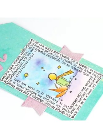 Apprivoise-moi  - Tampon clear- Collection "Le Petit Prince" - Love In The Moon