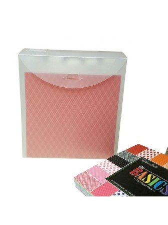 Boite de rangement transparente avec pochette intercalaires - Collection "EZ2O" - Tottaly-Tiffany