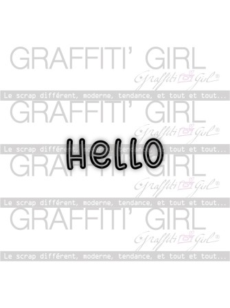 Hello - Dies - Collection "Graffiti" - Graffiti Girl