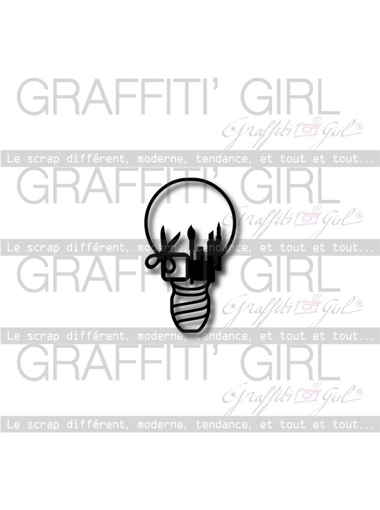 Poul'Art - Dies - Collection "Paint Attitude" - Graffiti Girl