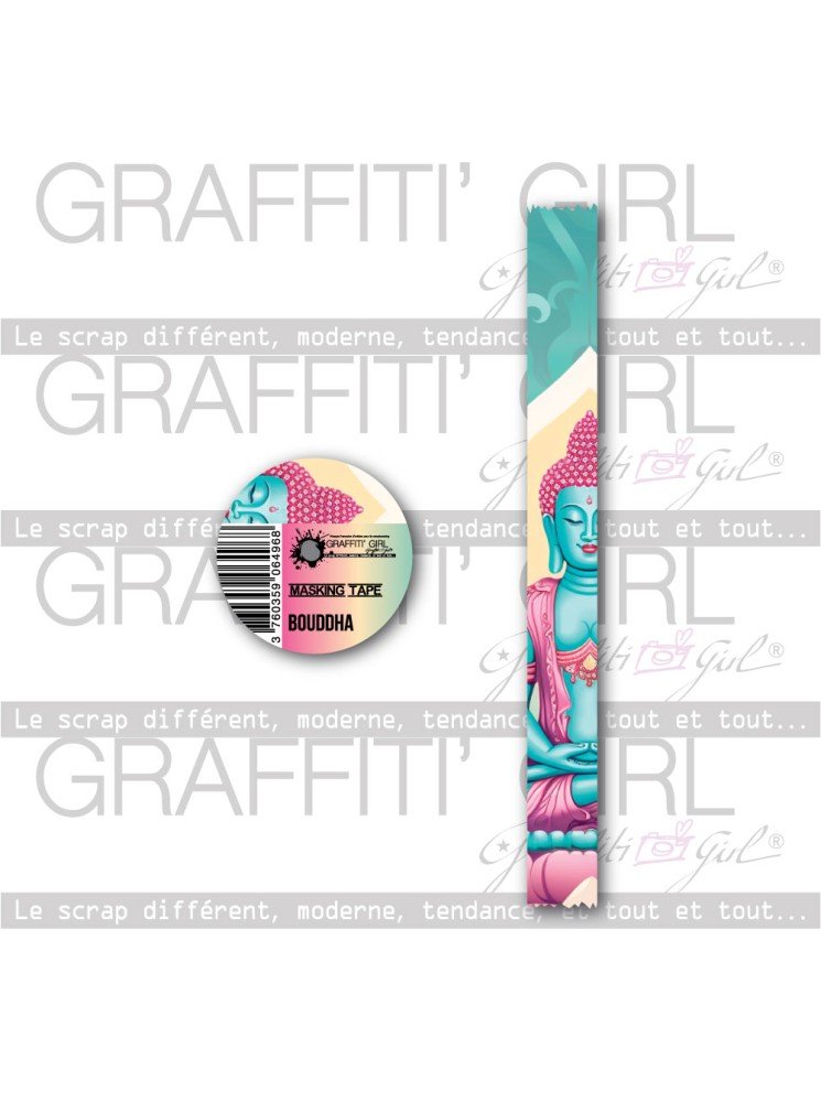 Masking Tape - Boudha - Collection "Sérénité Astrale" - Graffiti Girl