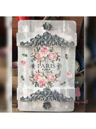 Mini Transfert me - Paris Blooms -  Dress my craft