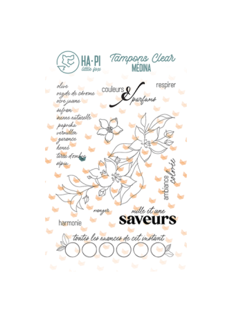 Saveurs - Collection "Médina" - tampon clear - HA PI Little fox