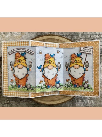 Tampon clear : The Gardener - Woodware Craft Collection - Creative Expression