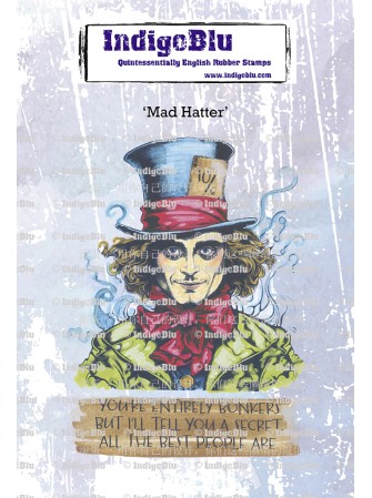 Mad Hatter - Tampon cling -...