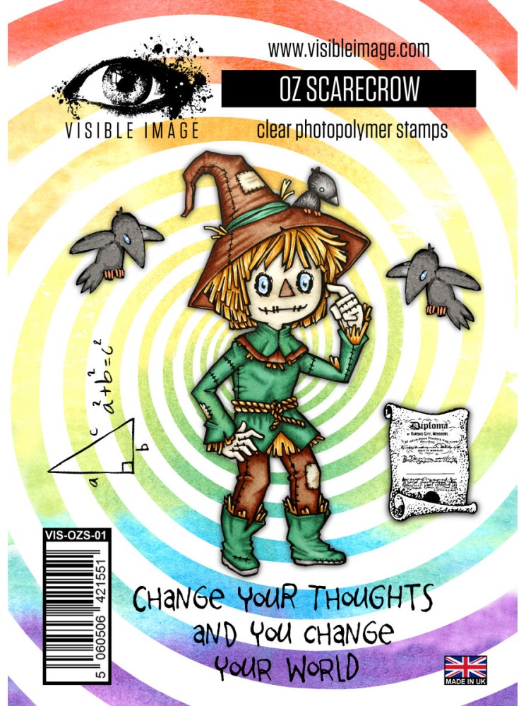 Scarecrow - Tampon clear - Collection "Oz" - Visible Image