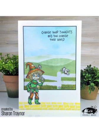 Scarecrow - Tampon clear - Collection "Oz" - Visible Image